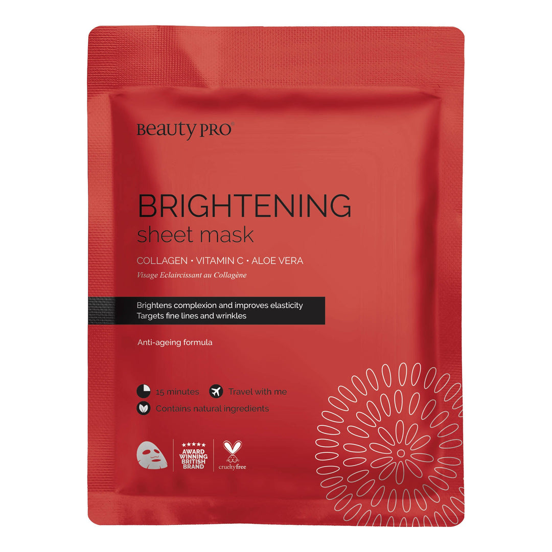Beauty Pro Vitamin C Brightening Ansiktsmaske Duo - kOME.NO