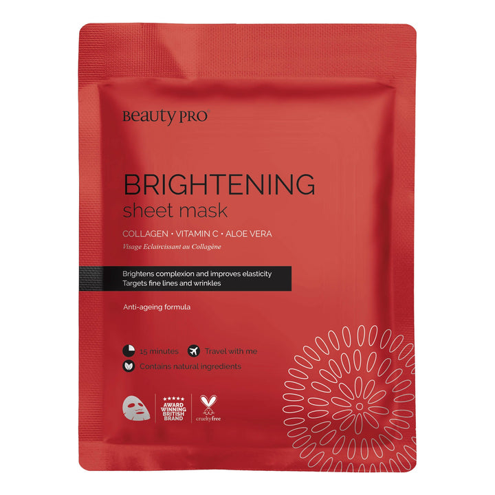 Beauty Pro Vitamin C Brightening Ansiktsmaske Duo - kOME.NO