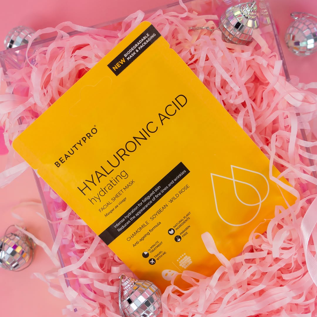 Beauty Pro - Hyaluronic Acid Hydrating Face Mask - KOME.NO