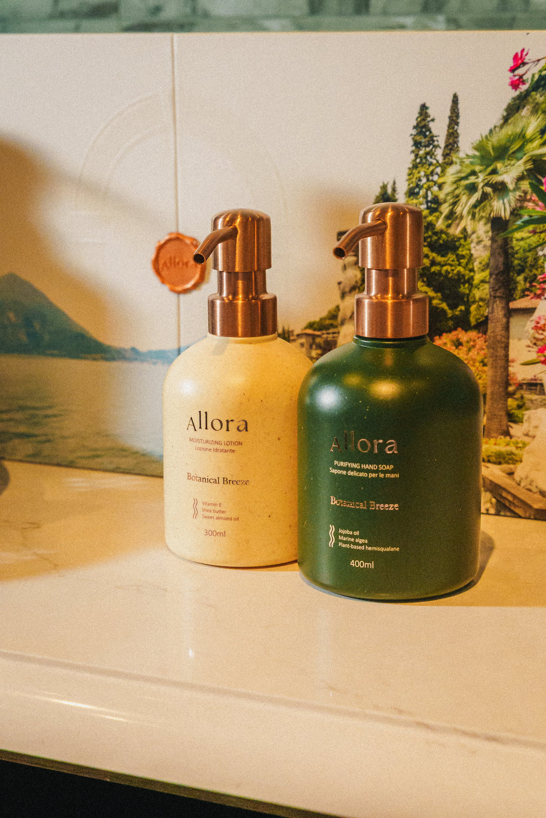 Allora - Moisturizing Hand & Body Lotion 300 ml, Rose Gold Edition