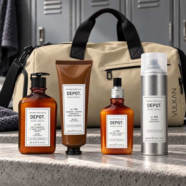 Vulkan for Men - No more dandruff Bundle med DEPOT