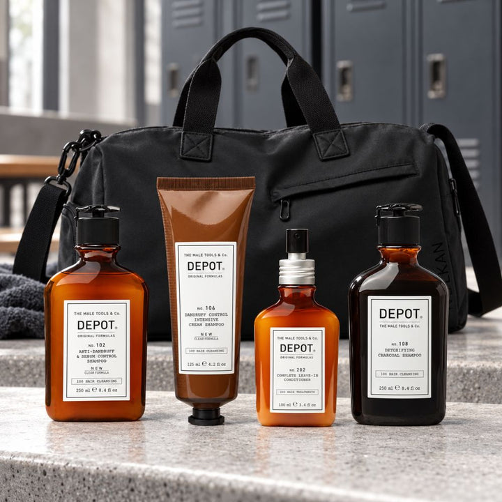 Vulkan for Men - No more dandruff Bundle med DEPOT