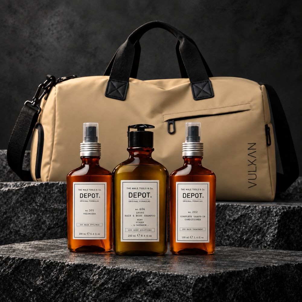 Vulkan for Men - Active Daily Bundle med DEPOT