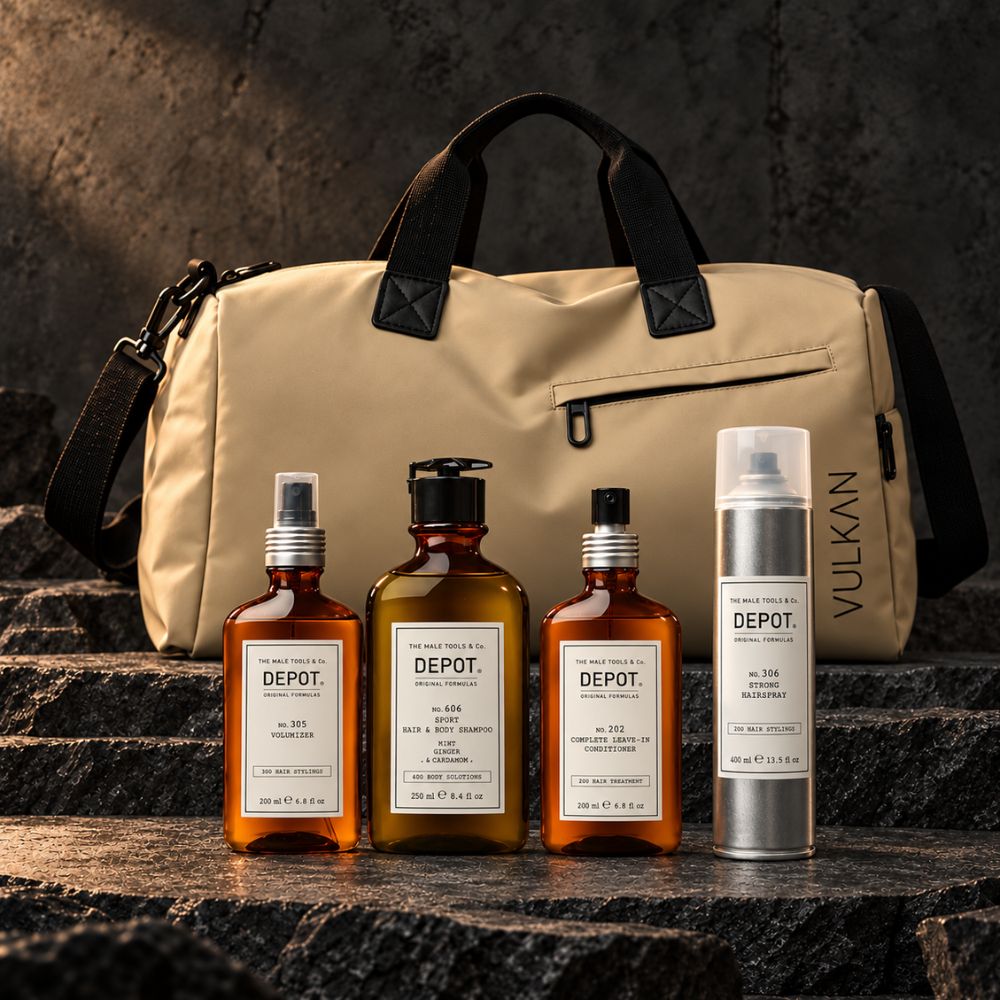 Vulkan for Men - Active Daily Bundle med DEPOT