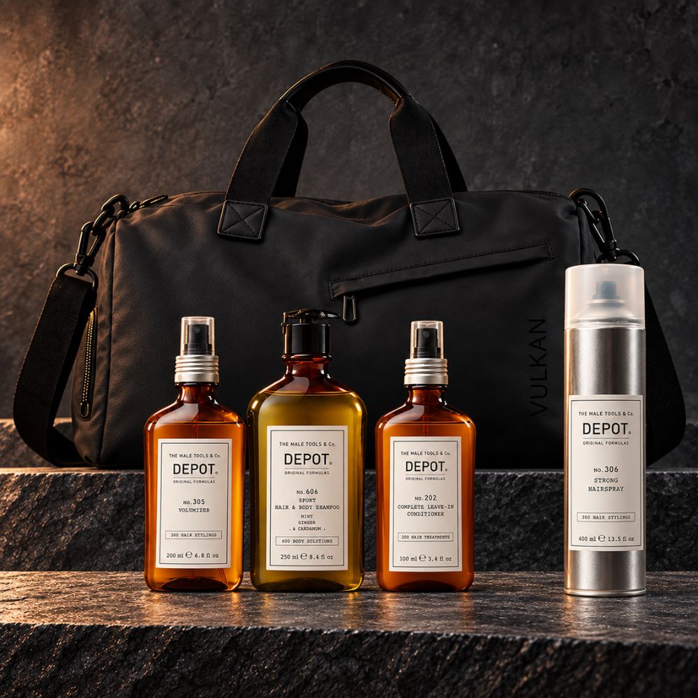 Vulkan for Men - Active Daily Bundle med DEPOT