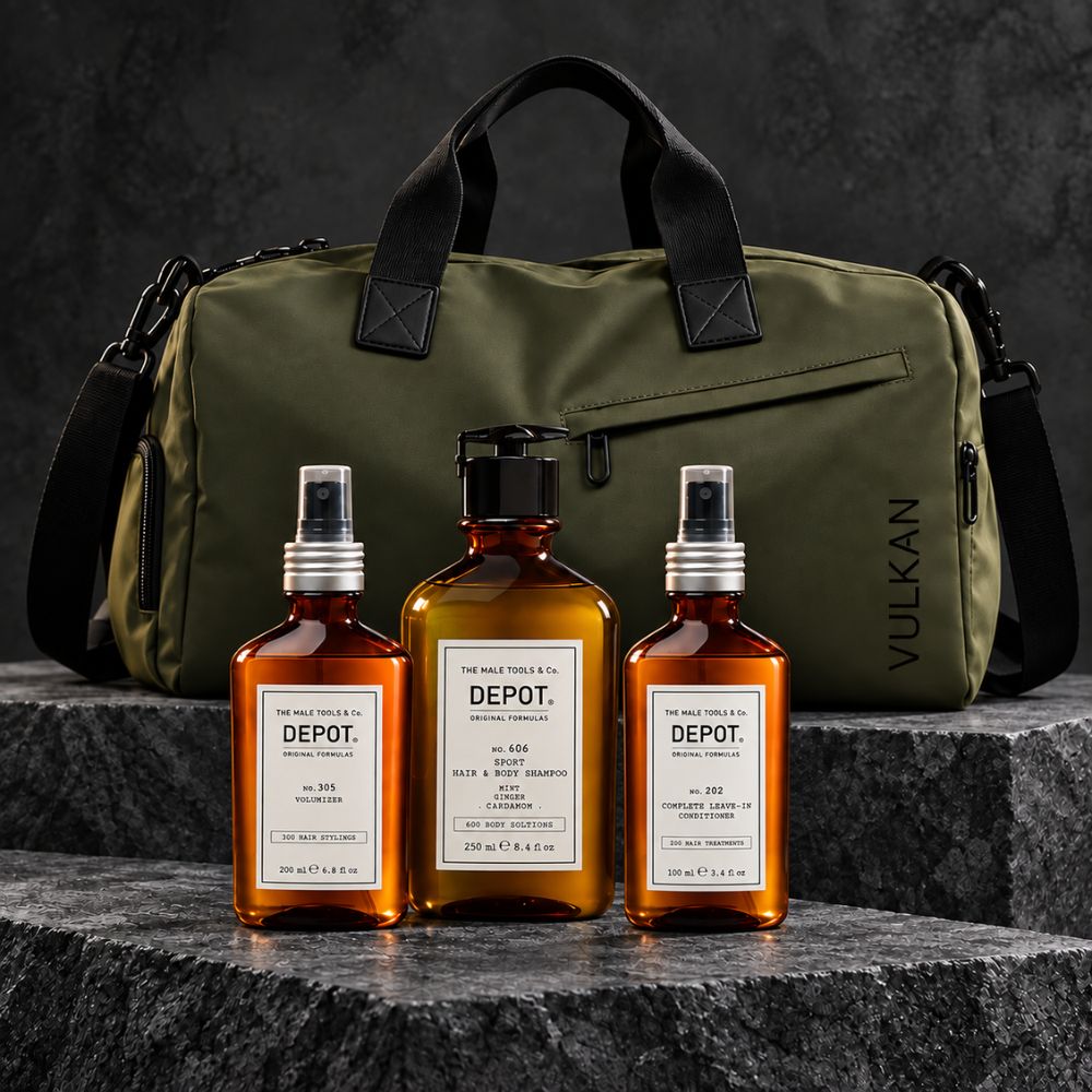 Vulkan for Men - Active Daily Bundle med DEPOT