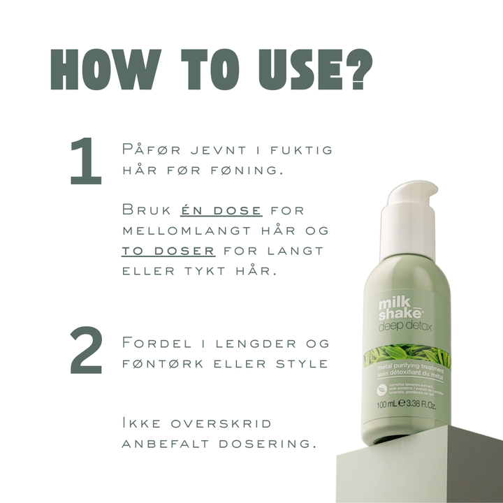 Milk Shake Scalp Care -  Deep Detox Leave-in 100ML