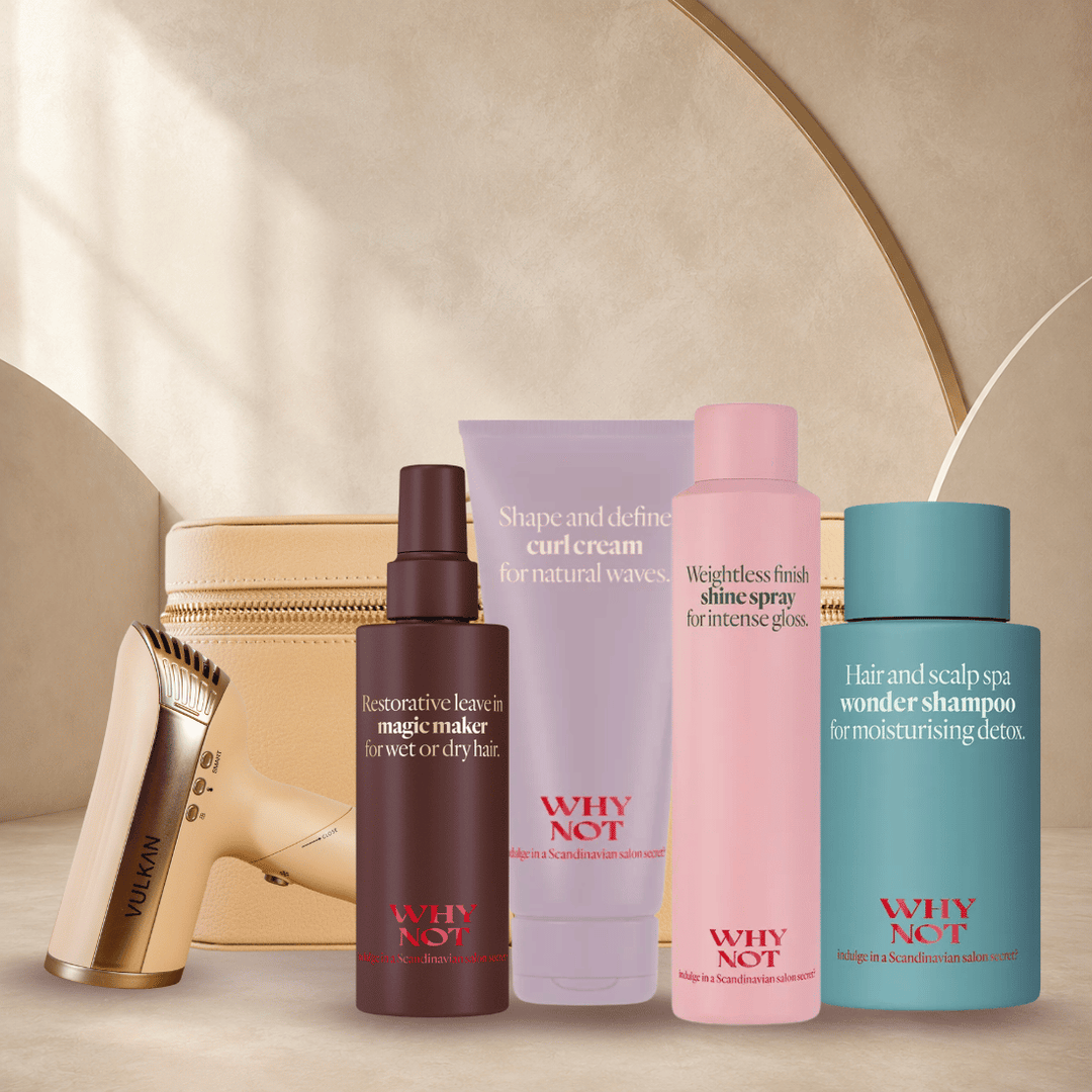Vulkan med Full On Curls Bundle