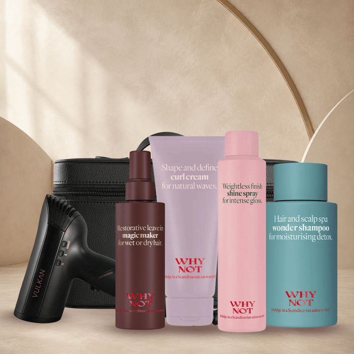 Vulkan med Full On Curls Bundle