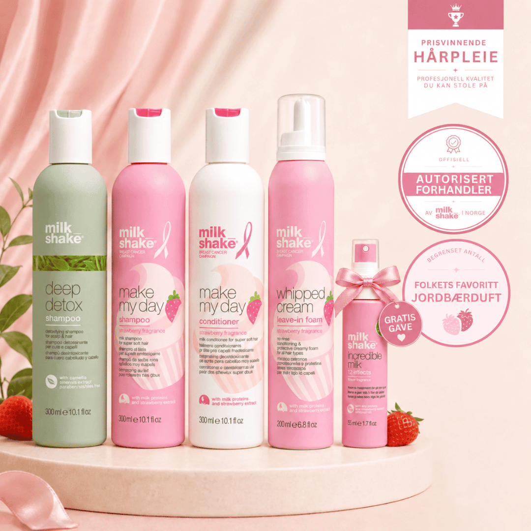 Milk Shake - Strawberry Dream Bundle (Rosa Sløyfe)