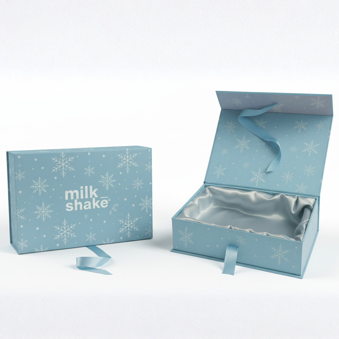 Milk Shake Christmas Box - Light Blue