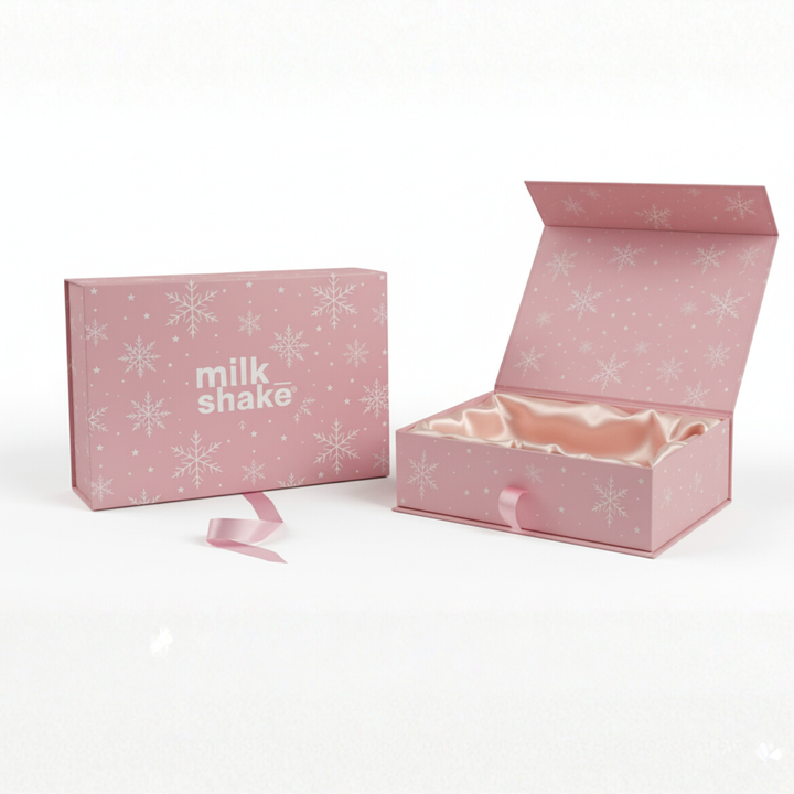 Milk Shake Christmas Box - Light Pink