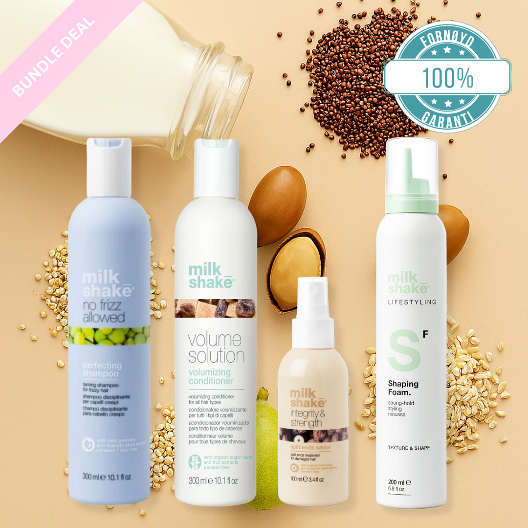 Say Goodbye to Frizz and Split Ends and Hello to Volume and Healthy Hair Bundle