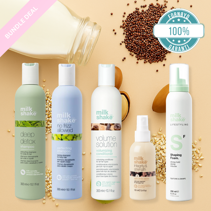 Say Goodbye to Frizz and Split Ends and Hello to Volume and Healthy Hair Bundle