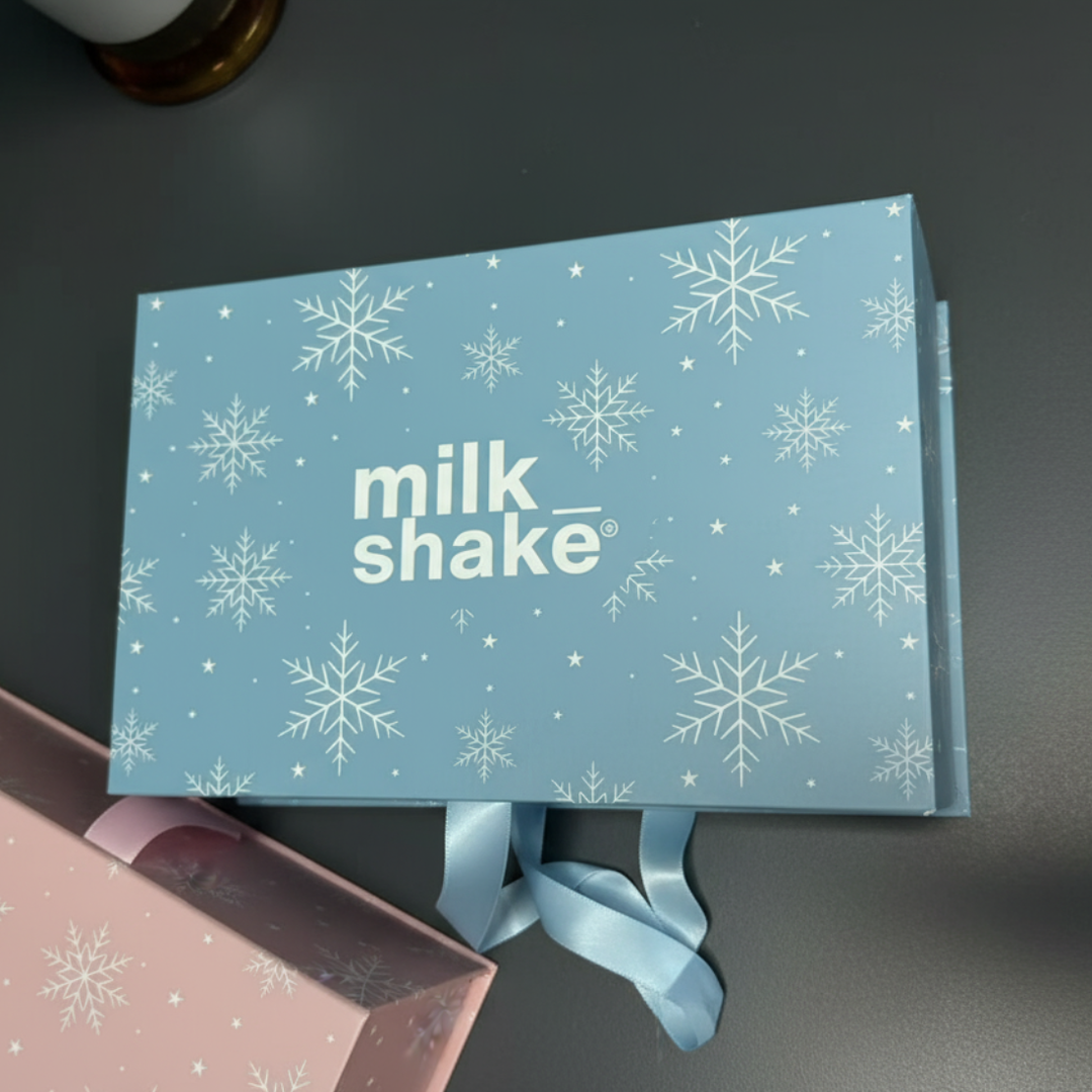 Milk Shake Christmas Box - Light Blue