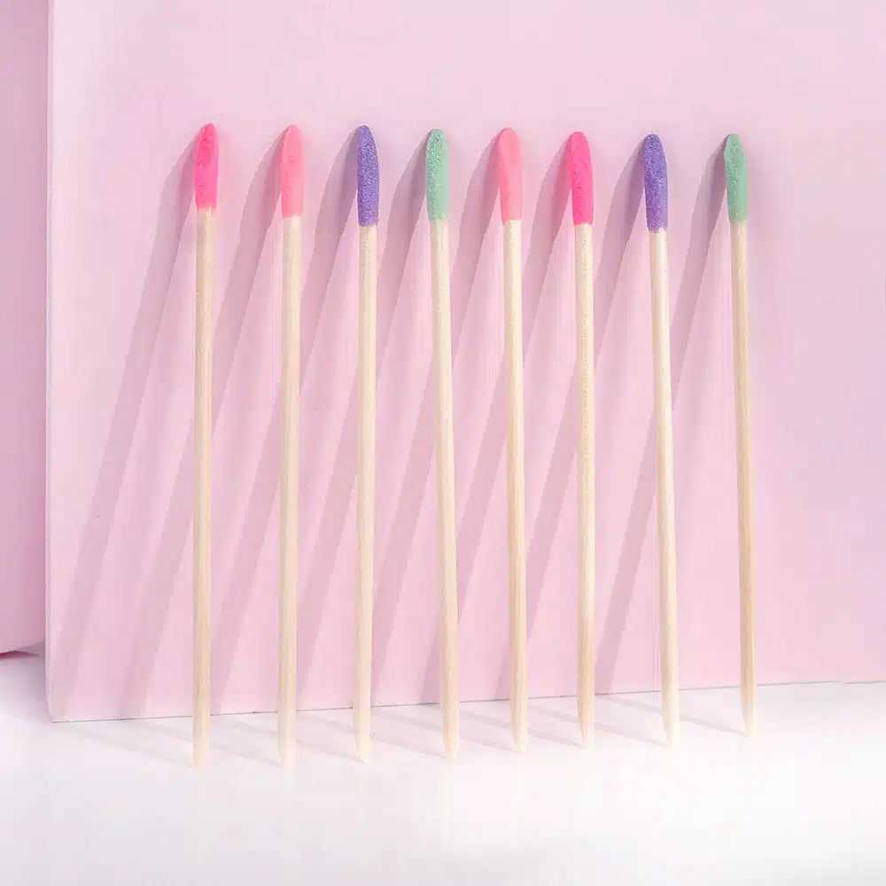 Brushworks Cuticle Crystal Sticks - 8 Pack
