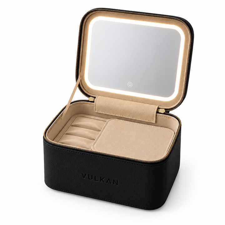 KOMÉ - Makeup Bag med LED-speil