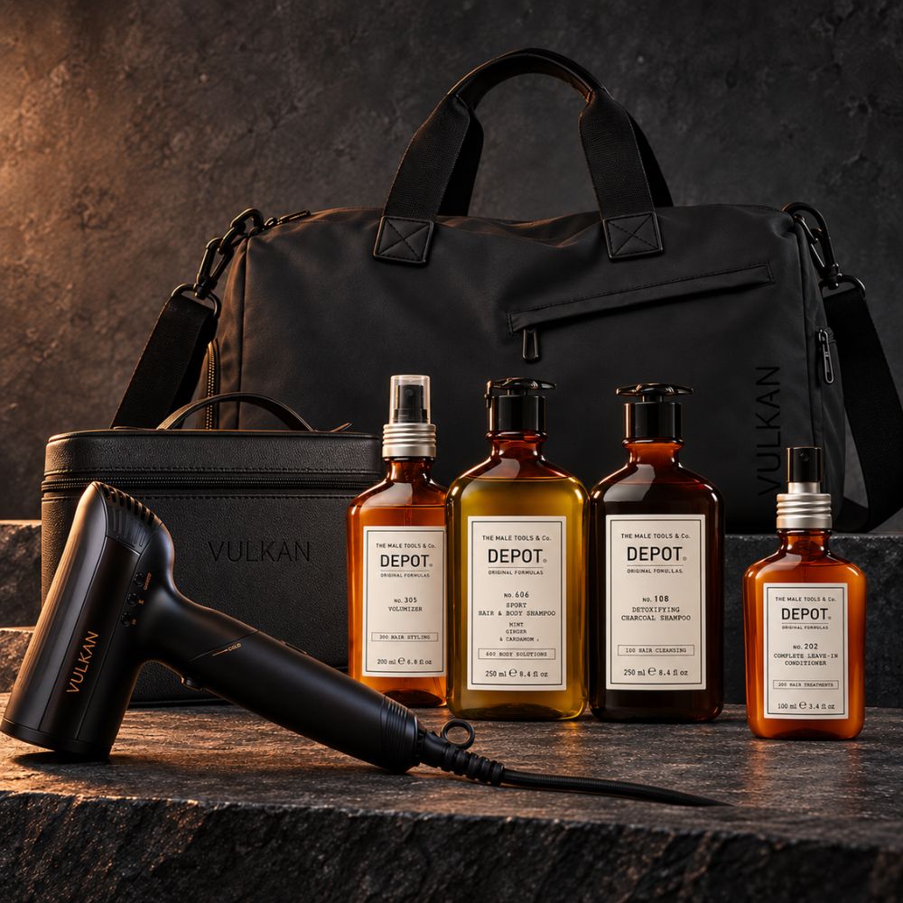Vulkan Air for Men - Signature Bundle med DEPOT