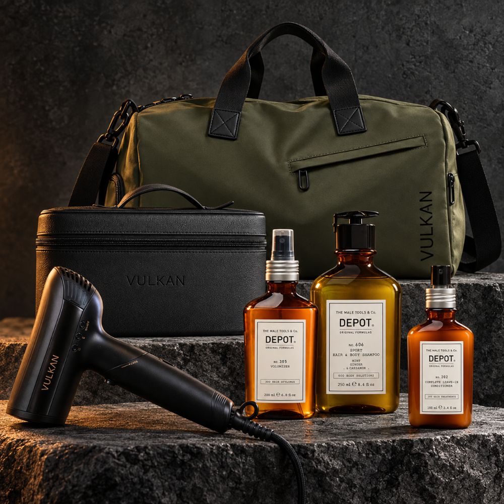 Vulkan Air for Men - Signature Bundle med DEPOT