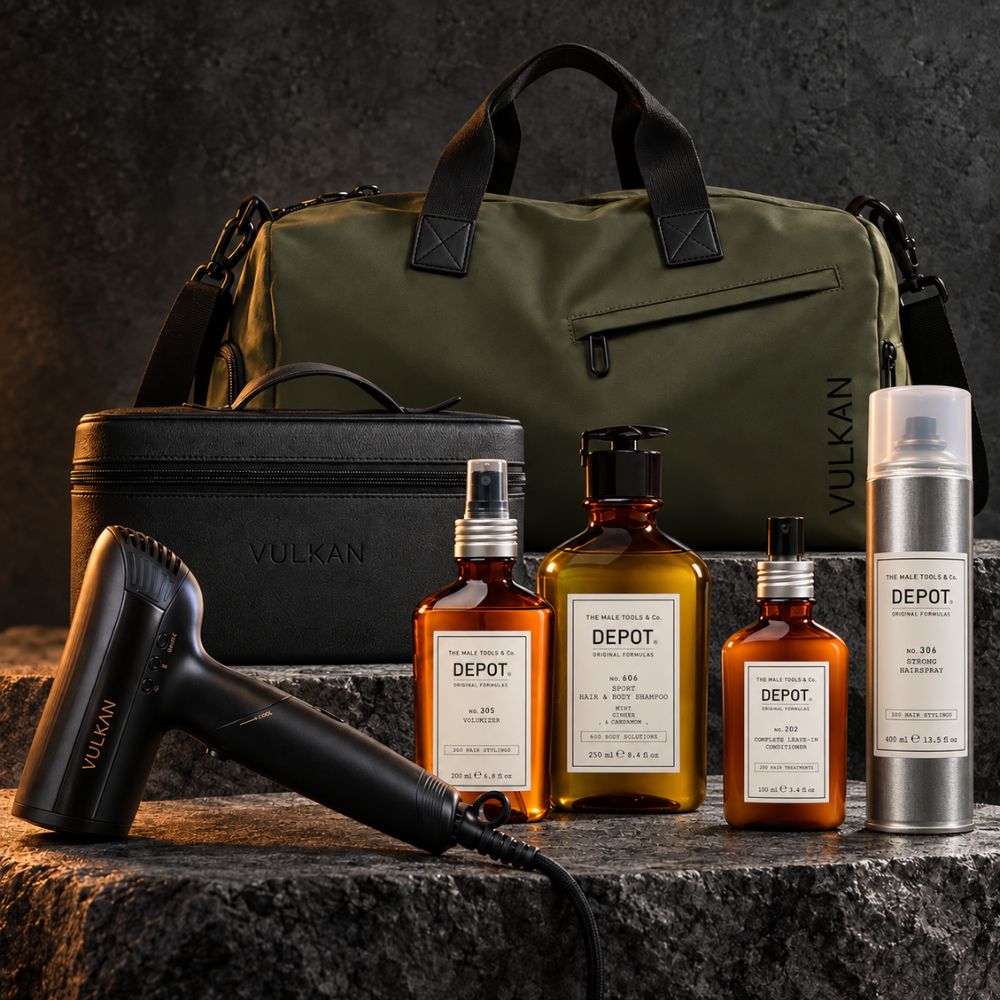 Vulkan Air for Men - Signature Bundle med DEPOT