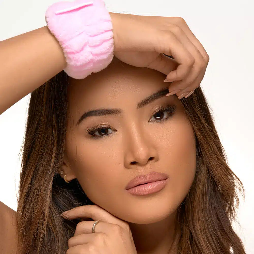 Brushworks Microfibre Wrist Wash Bands - 2 PCS