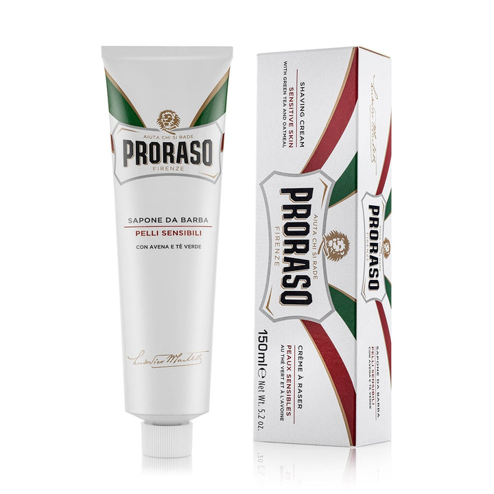 Proraso - Barberkrem i tube (Grønn te og havre)