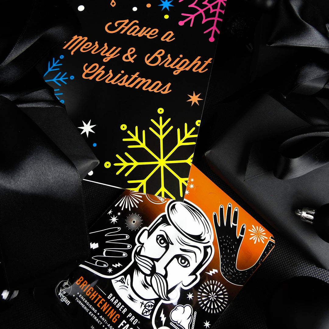 Barber Pro - Christmask Card (Have a Merry & Bright Christmas)