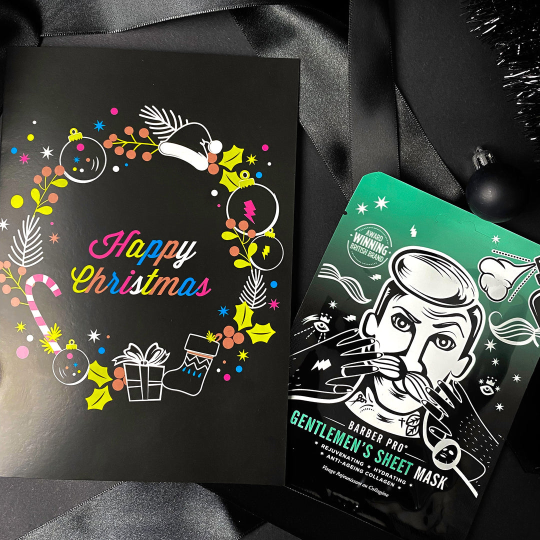 Barber Pro - Christmask Card (Happy Christmas)