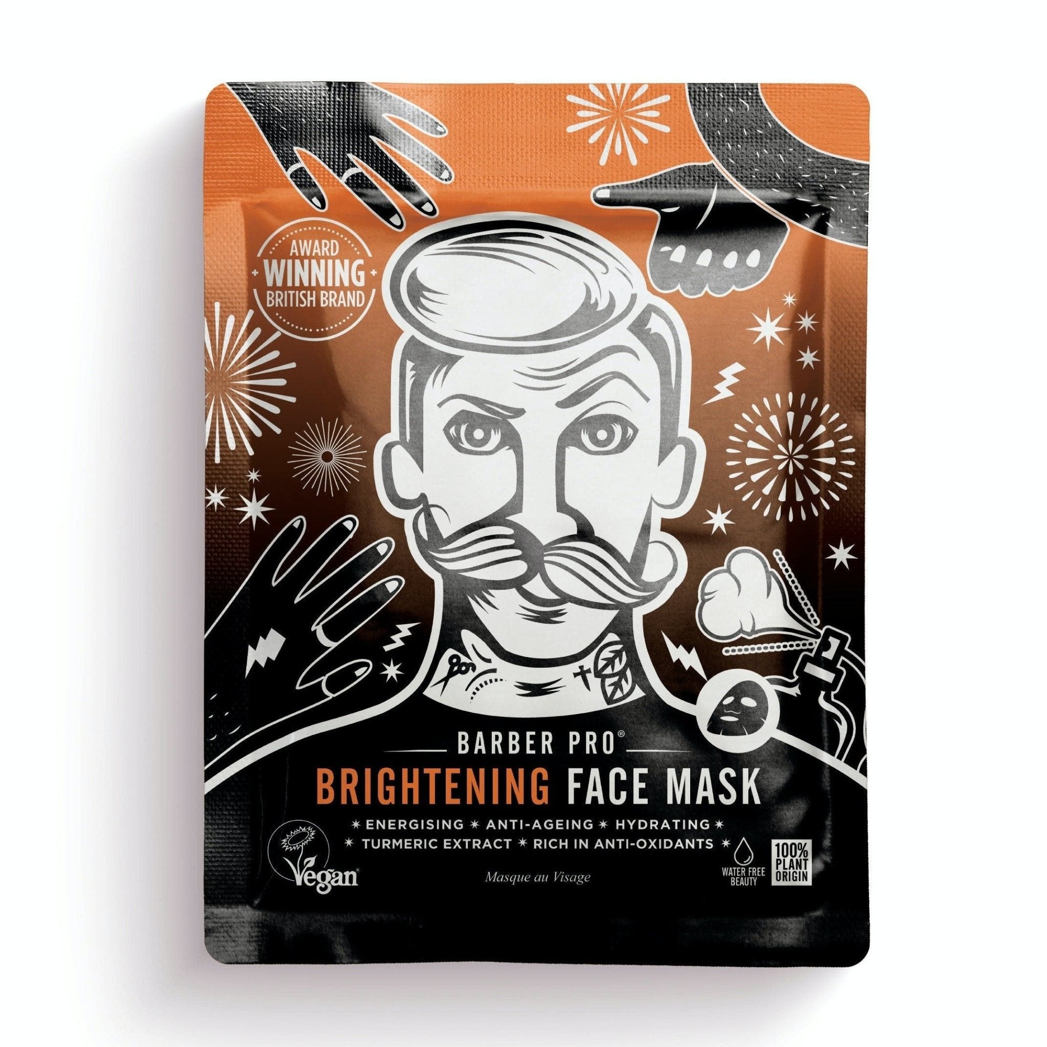 Barber Pro - Brightening Ansiktsmaske - KOMÉ.NO