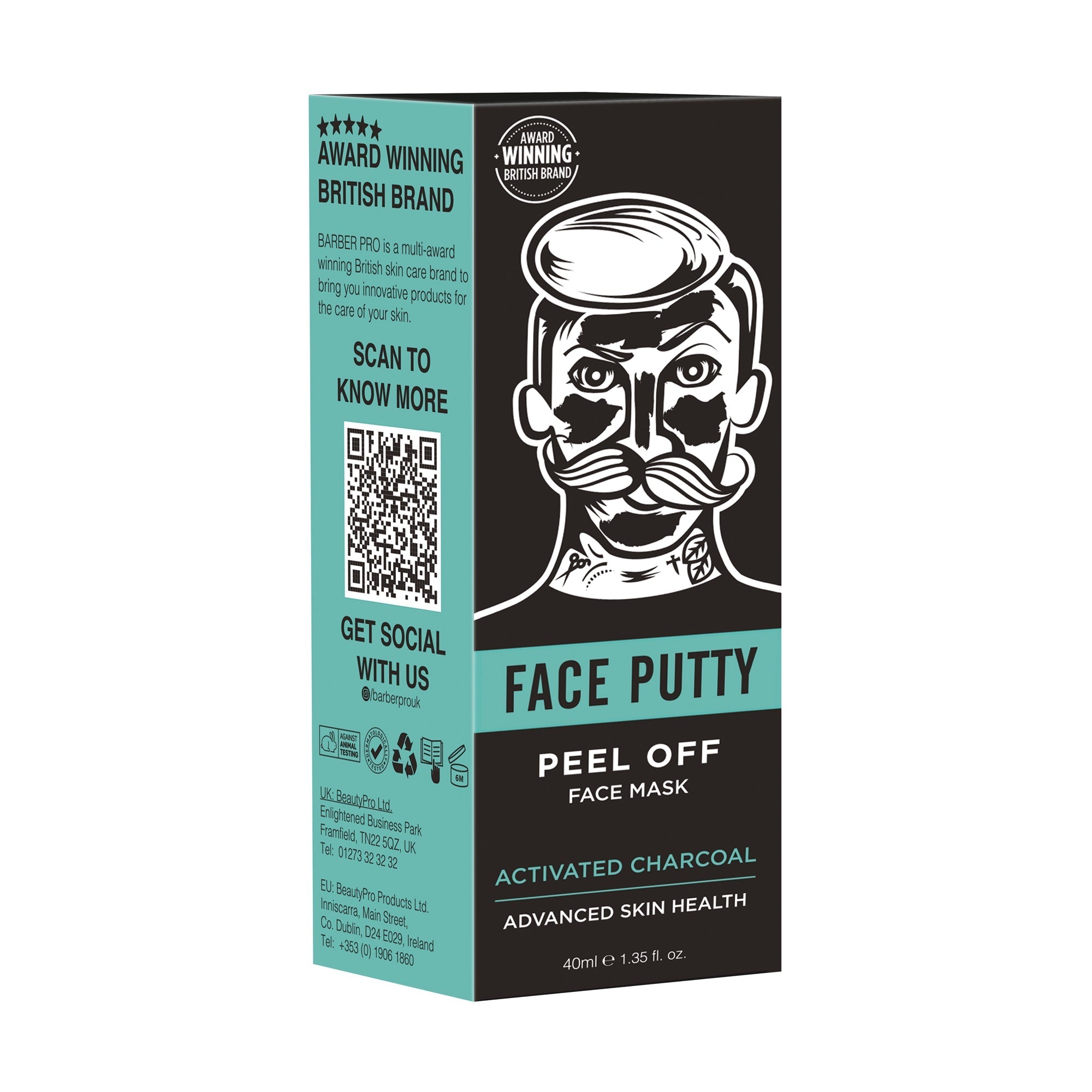 Barber Pro - Face Putty Tube - KOMÉ.NO