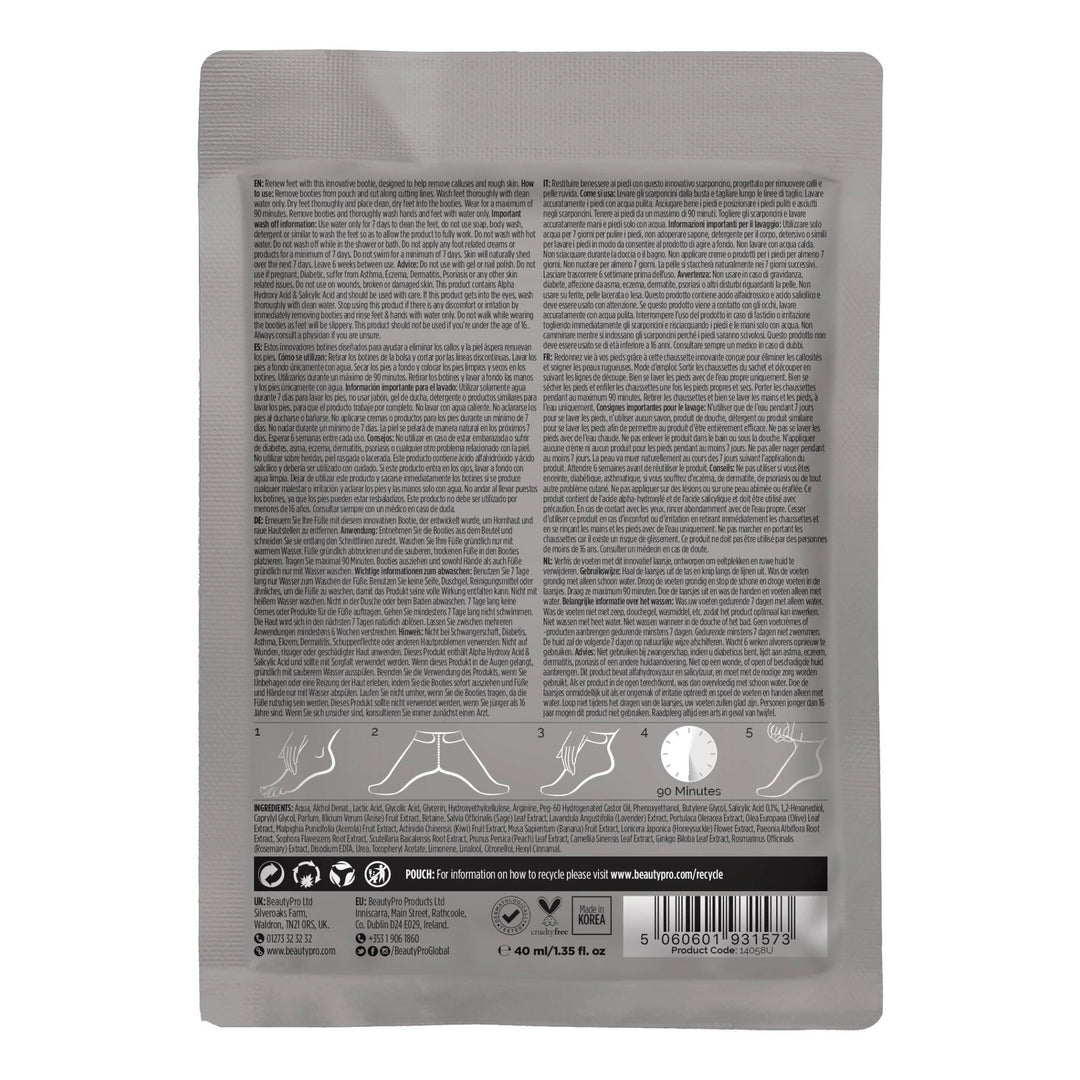 Beauty Pro - Foot & Callus Peel Fotmaske - KOMÉ.NO