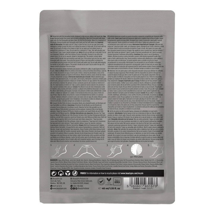 Beauty Pro - Foot & Callus Peel Fotmaske - KOMÉ.NO