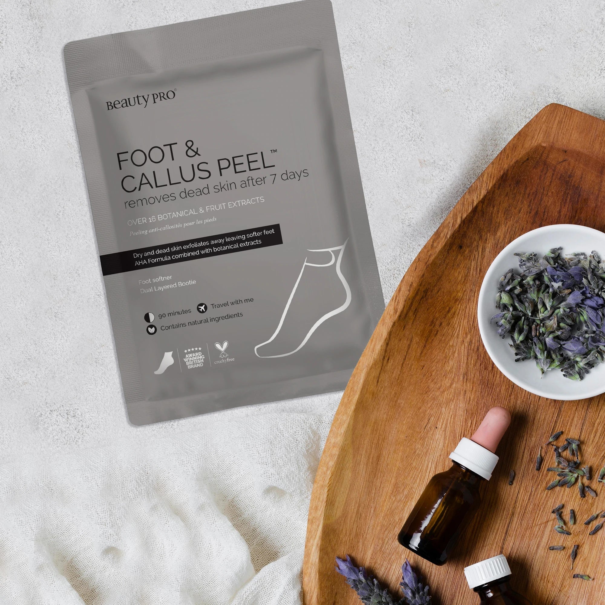 Beauty Pro - Foot & Callus Peel Fotmaske - KOMÉ.NO