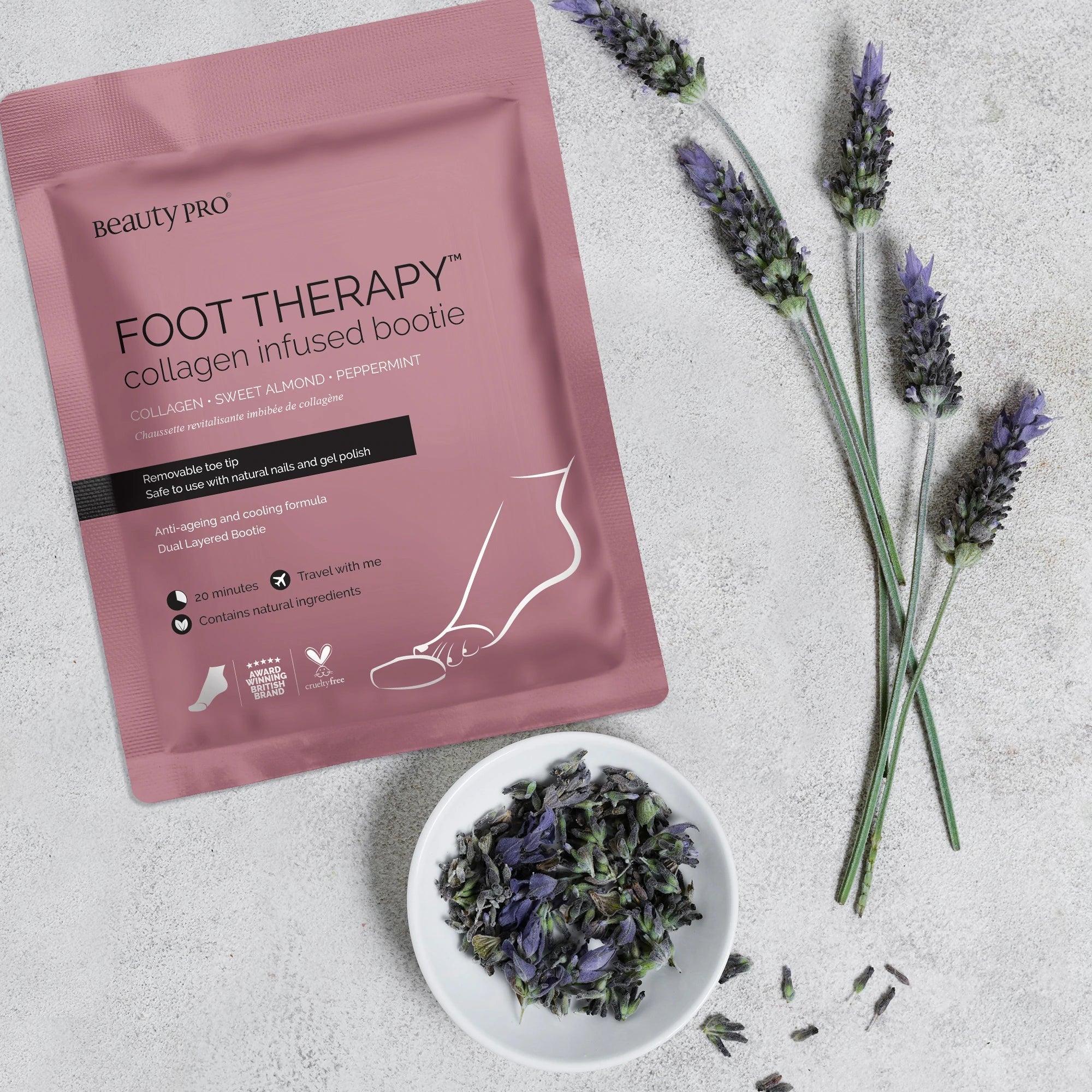 Beauty Pro - Foot Therapy Fotmaske - KOMÉ.NO