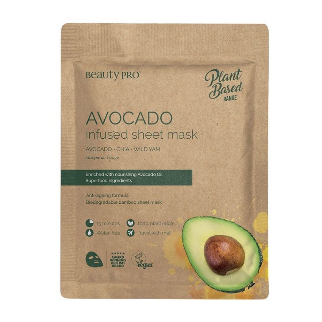 Beauty Pro - Plant Based Avocado Infused Ansiktsmaske - KOMÉ.NO