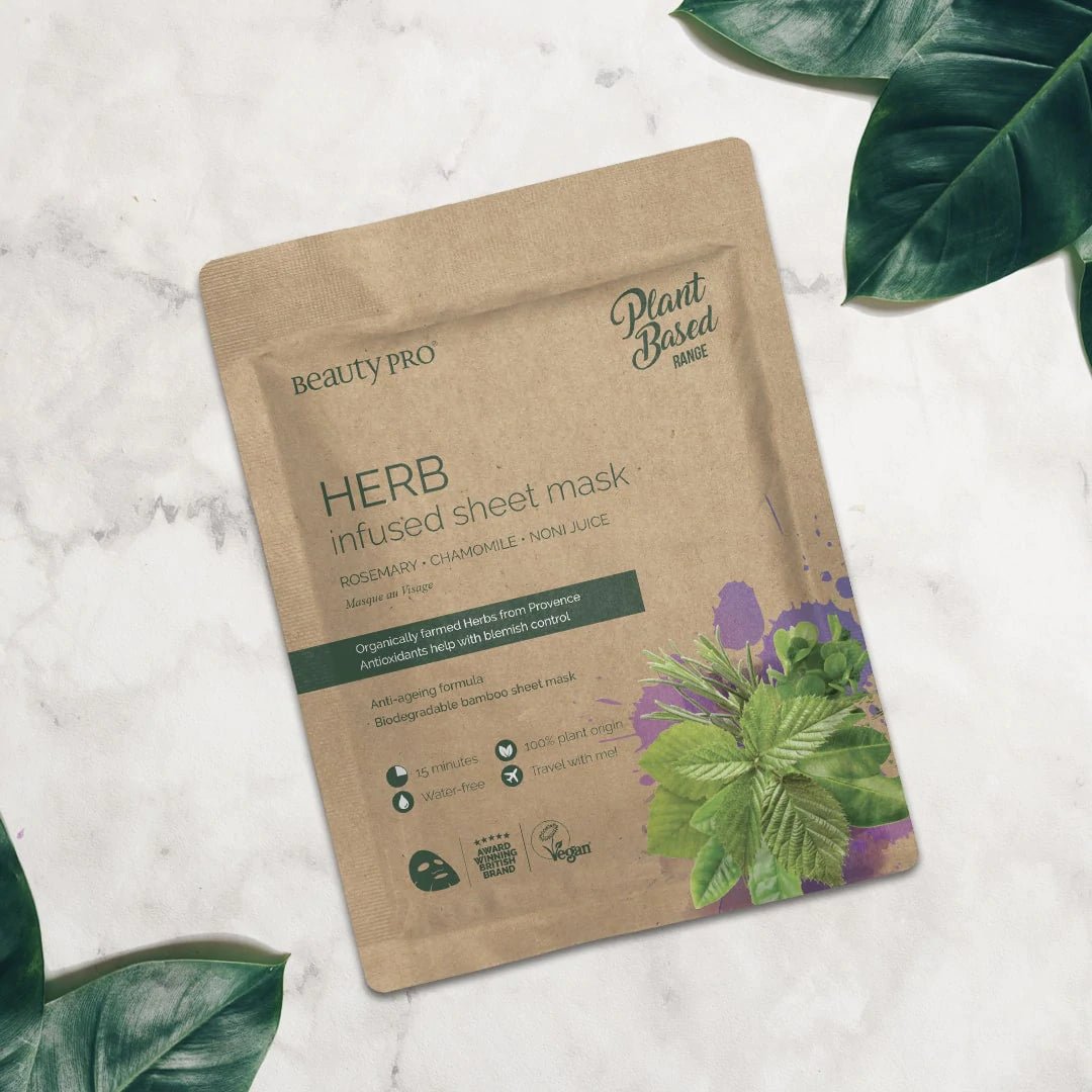 Beauty Pro - Plant Based Herb Infused Ansiktsmaske - KOMÉ.NO