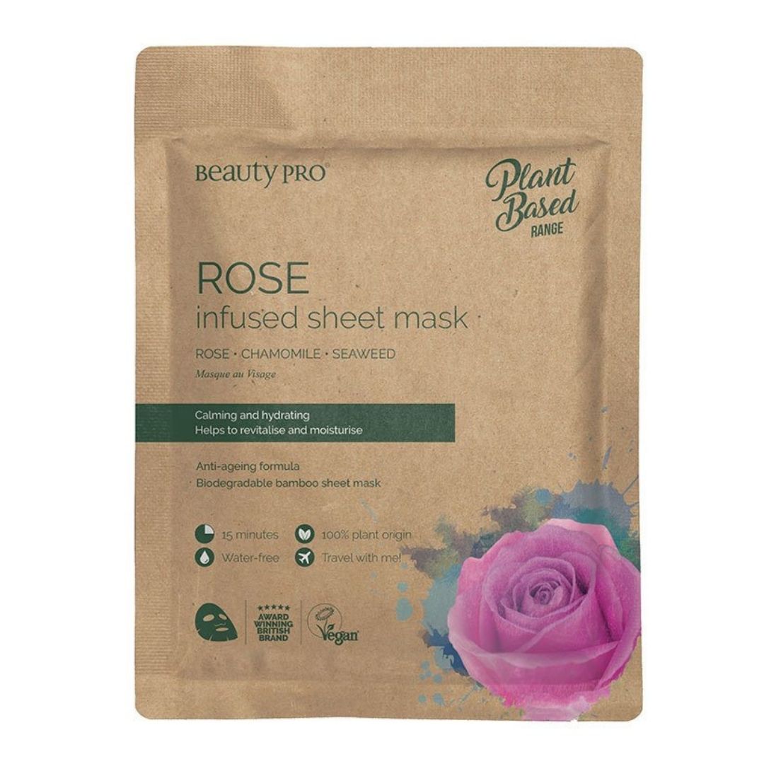 Beauty Pro - Plant Based Rose Infused Ansiktsmaske - KOMÉ.NO