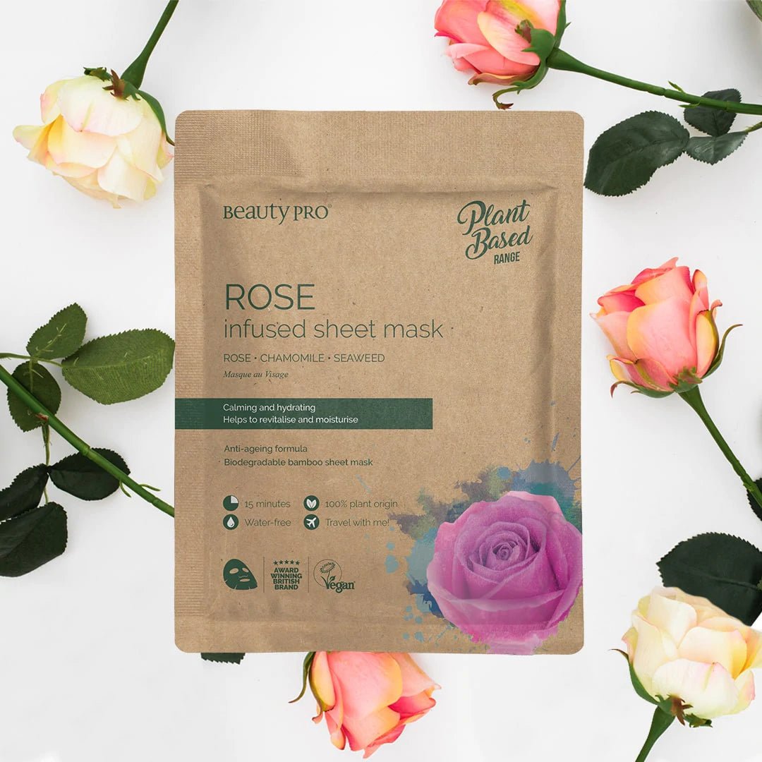 Beauty Pro - Plant Based Rose Infused Ansiktsmaske - KOMÉ.NO