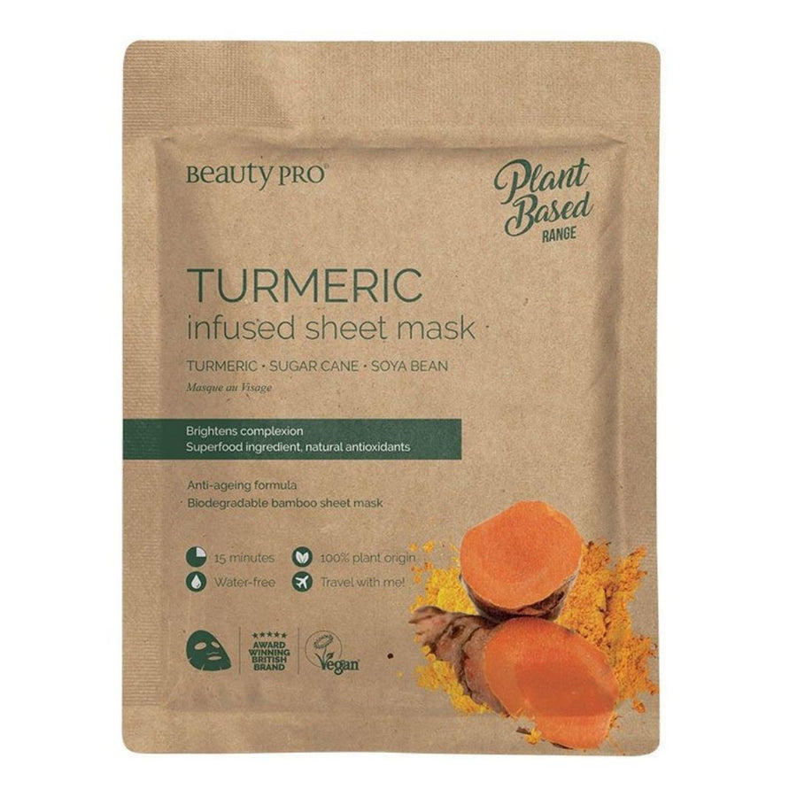 Beauty Pro - Plant Based Tumeric Infused Ansiktsmaske - KOMÉ.NO