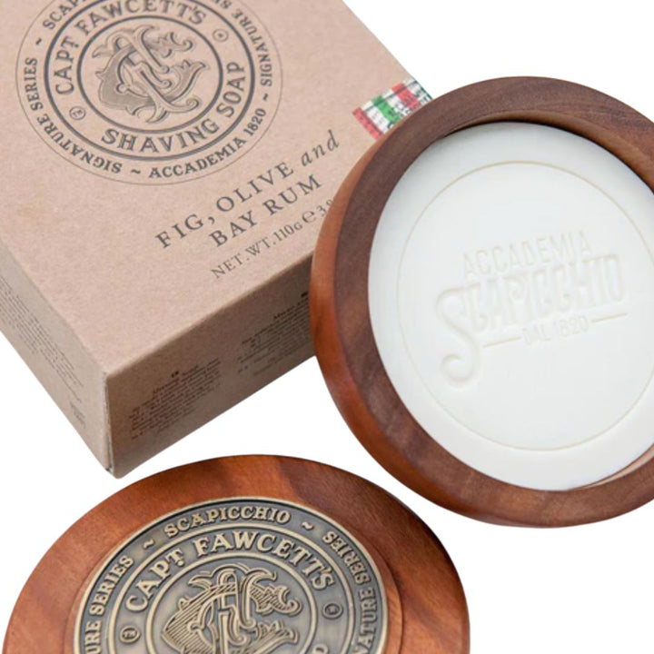 Captain Fawcett's - Scapicchio Barbersåpe Refill 110g - KOMÉ.NO