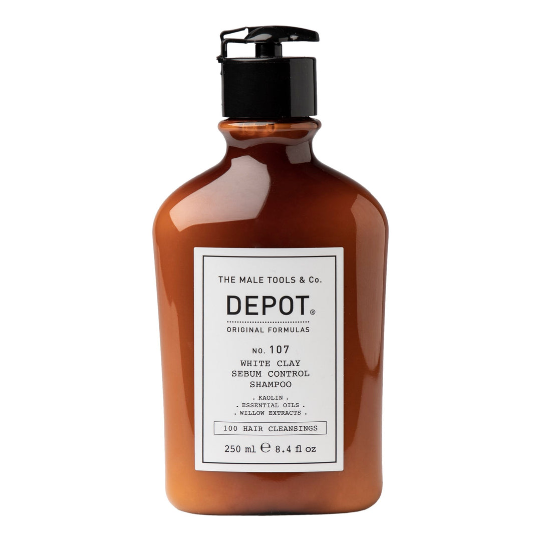 Depot No. 107 - White Clay Sebum Control Shampoo - KOMÉ.NO