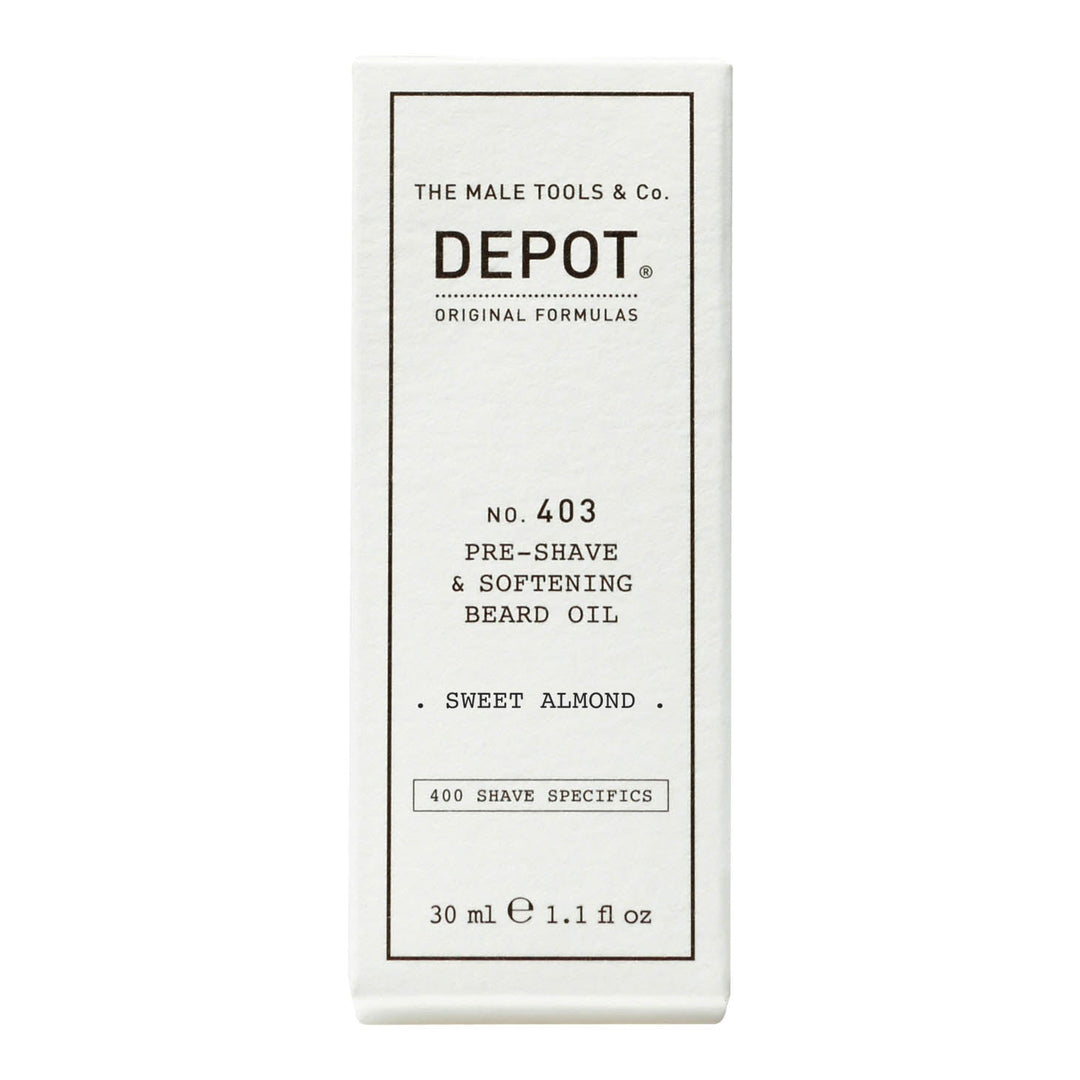 Depot No. 403 - Pre-Shave & Softening Beard Oil - KOMÉ.NO