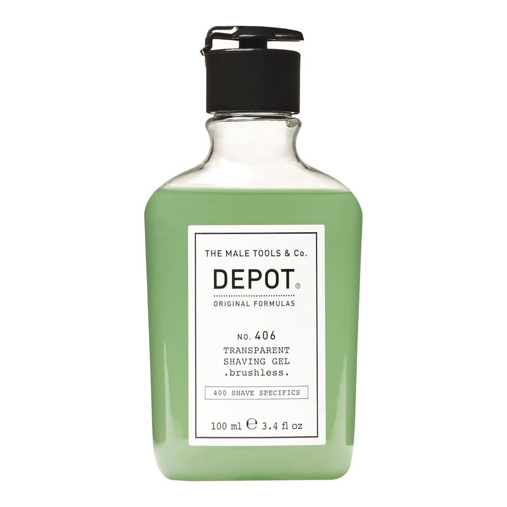 Depot No. 406 - Transparent Shaving Gel - KOMÉ.NO