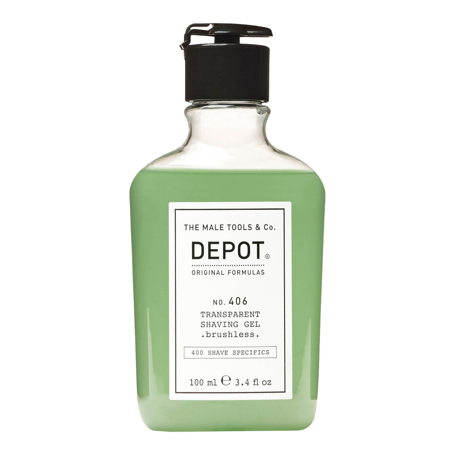 Depot No. 406 - Transparent Shaving Gel - KOMÉ.NO