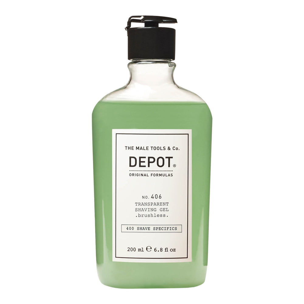 Depot No. 406 - Transparent Shaving Gel - KOMÉ.NO