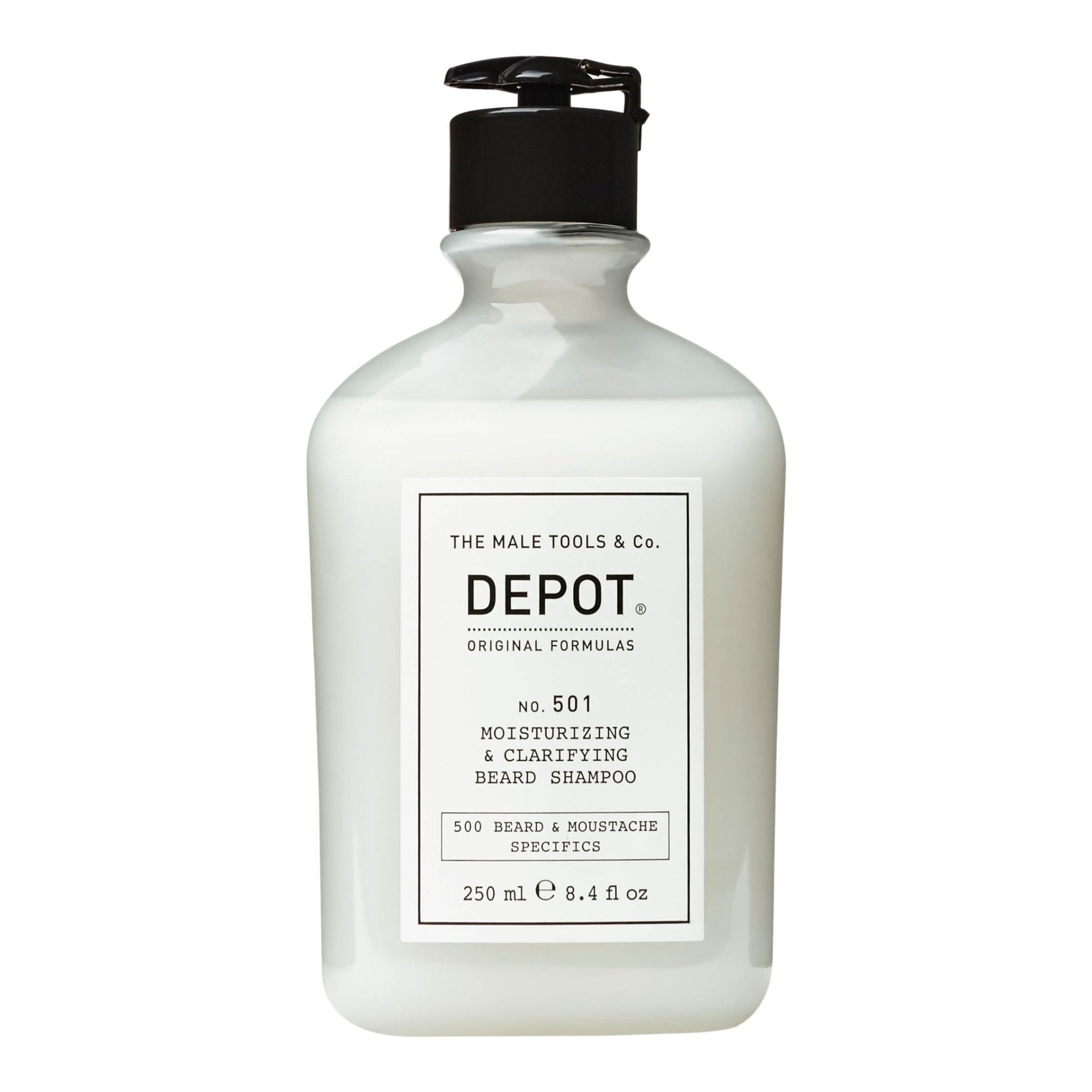 Depot No. 501 - Moisturizing & Clarifying Beard Shampoo - KOMÉ.NO