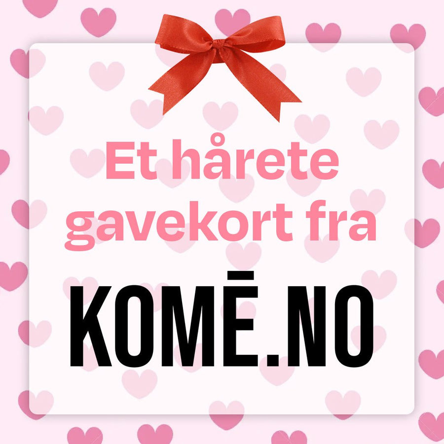 Et hårete gavekort - Komé.no - KOMÉ.NO