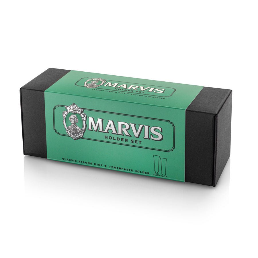 Marvis Holder Sett - Classic Strong Mint - KOMÉ.NO