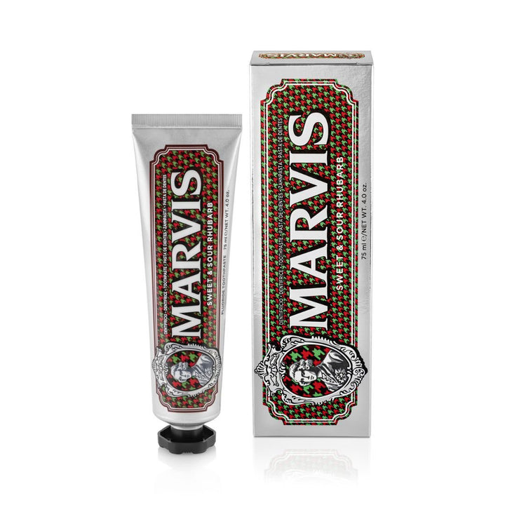 Marvis tannkrem - Sweet & Sour Rhubarb - KOMÉ.NO