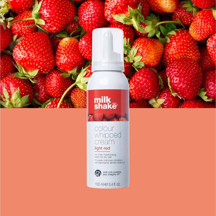 Milk Shake Colour Whipped Cream - Light Red - KOMÉ.NO